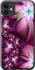 Чехол на iPhone 11 Цветочная мозаика "1961u-1722-17620"