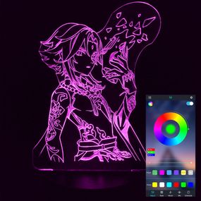 Акриловый светильник-ночник управление с телефона Сяо tty-n000413