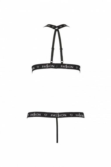 Напівпрозоре боді з вирізами Passion Exclusive Mirajane Body black XXL/XXXL, black sexstyle | Зображення 5