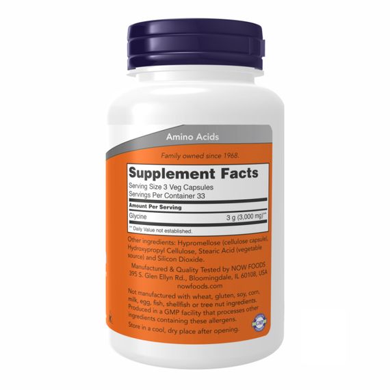 Glycine 1000mg - 100 vcaps | Зображення 1