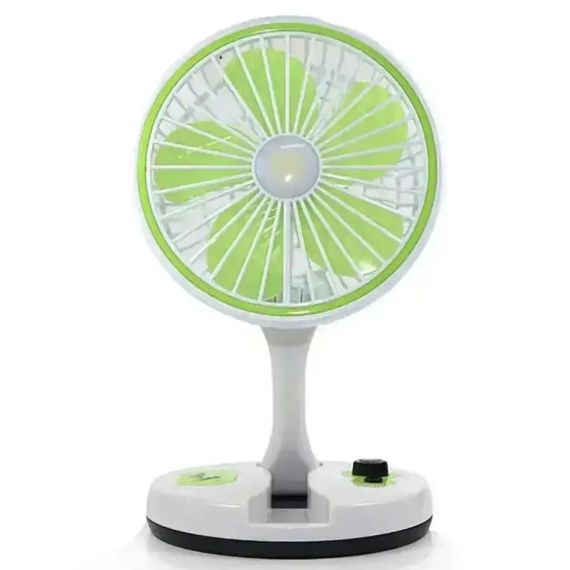 Настільний вентилятор з LED підсвіткою та USB, KC-7900 / Міні-вентилятор настільний акумуляторний | Зображення 3