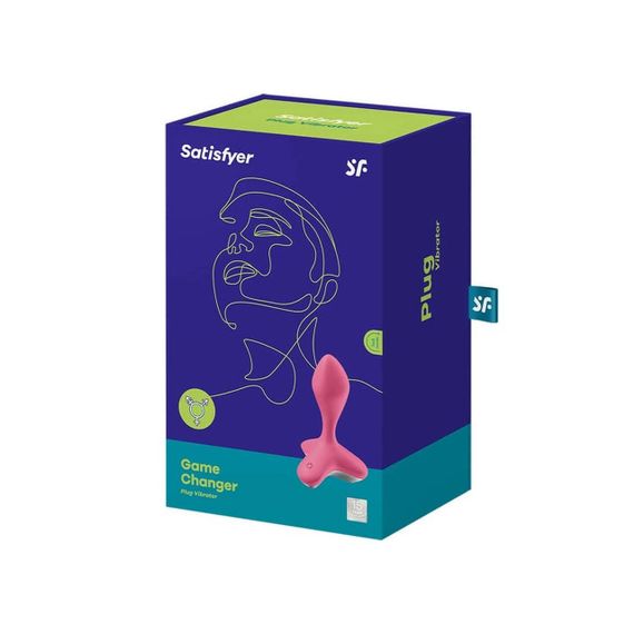 Анальна пробка з вібрацією у футуристичному дизайні Satisfyer Game Changer, рожевий Sex Aura | Зображення 3