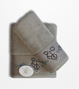 Подарочный набор полотенец Pupilla Pedro v1 Vizon