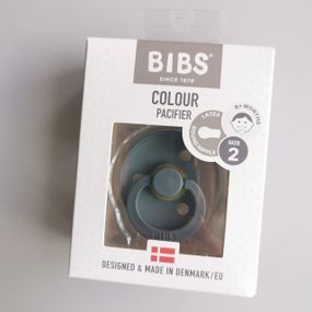 Соска Bibs Colour 6-18 міс Latex Round Iron