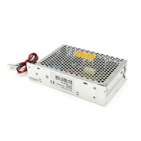 ИБП перфорированный с лидацией 13.8V 8А,SC-120W,(159x97x38) Q30 | Зображення 2