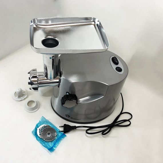 Электромясорубка DOMOTEC MS-2021S, Мощная мясорубка, Мясорубка с OR-916 металлическим редуктором | Зображення 5