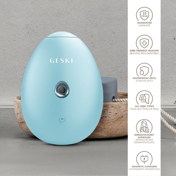Електронний освіжувач для зволоження обличчя GESKE Facial Hydration Refresher 4в1 turquoise | Зображення 2
