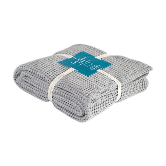 Покривало Lotus Home 112581 Туреччина 200*220 см  Піке Сірий