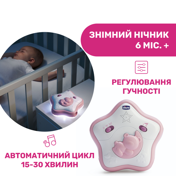 Ночник на кроватку Сияние | Зображення 2