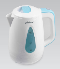 Електрочайник 1,7л 1850-2200W (диск) блакитний MR-031-BLUE Maestro