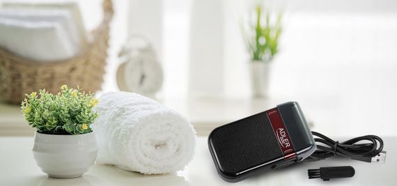 Електробритва Adler AD 2923 роторна акумуляторна USB 2 головки для сухого та вологого гоління | Зображення 7