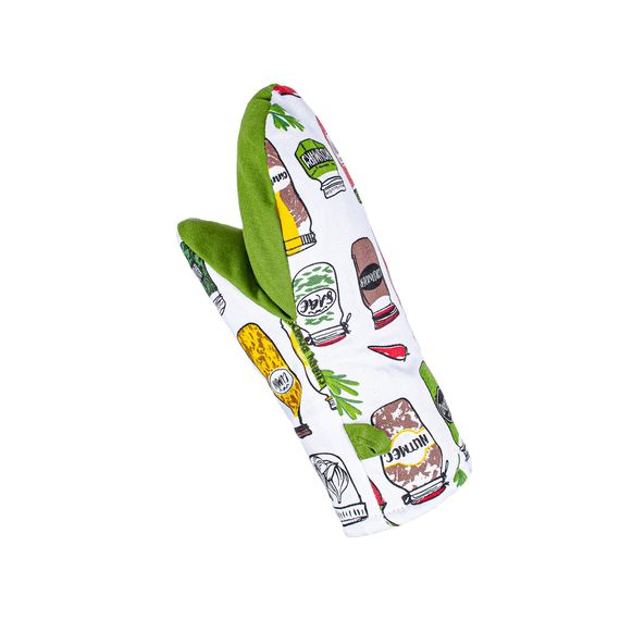 Прихватка Home Line 65528 Україна 16x28  Пів Панами Зелений