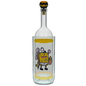 Кальян Водный Из Стекла Для Курения "SpongeBob"