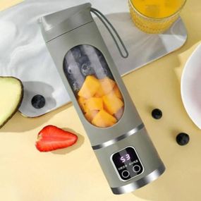 Електричний блендер HS-860 12 лез 450мл 1500 мАг HS-860 Зелений