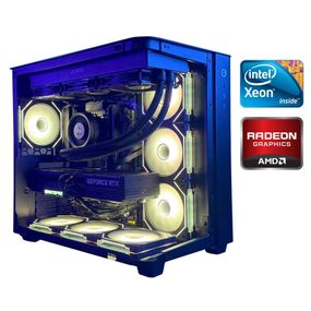 Ігровий ПК GAMING PC Tower / Intel Xeon E5-2630 v4 (10 (20) ядер по 2.2 - 3.1 GHz) / 16 GB DDR4 / 500 GB SSD / AMD Radeon RX 580, 8 GB GDDR5, 256-bit б/в