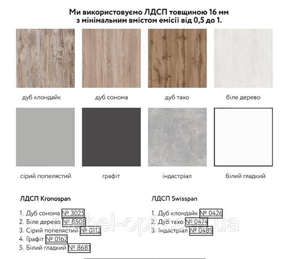 Розпашна шафа 2-дверна для одягу Гелар 2 Doros колір Графіт 77,5х49,5х203,4 см, 3 висувні шухляди | Зображення 8