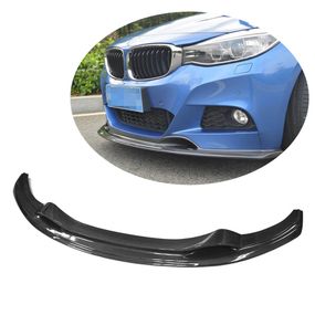 Накладка на передній бампер Lip V-Style (для F34 M-Sport, Карбон) для BMW 3 серія F-30/31/34 2012-2019 рр