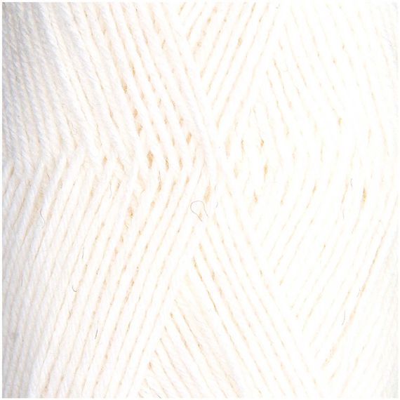 Rico Design Superba Premium Uni 50 г, 001 молочний | Зображення 1