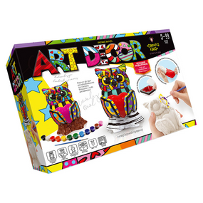 Креативное творчество "ART DECOR" укр. ARTD-01 фигурка с гипса Сова