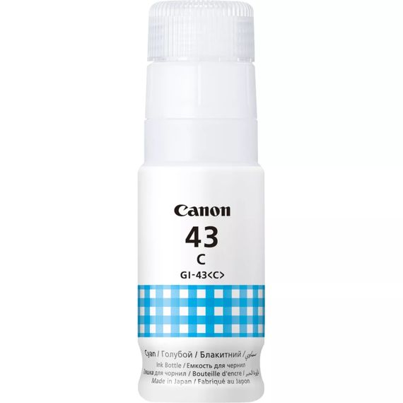 Чернила Canon GI-43 PIXMA G540/G640 Cyan (4672C001)