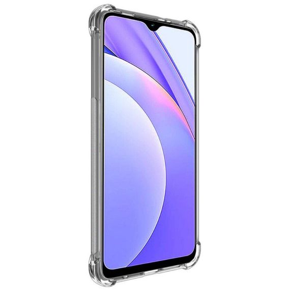 TPU чохол GETMAN Ease logo посилені кути Full Camera для Xiaomi Redmi Note 9 4G/9 Power/Poco M3/9T Безбарвний (прозорий) | Зображення 1