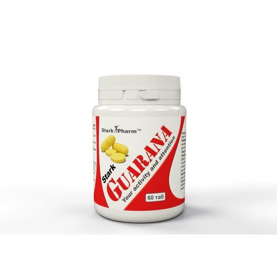 Энергетик Stark Pharm Guarana 300 mg 60 Tabs