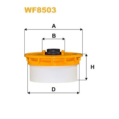 Фильтр топливный Wixfiltron WF8503
