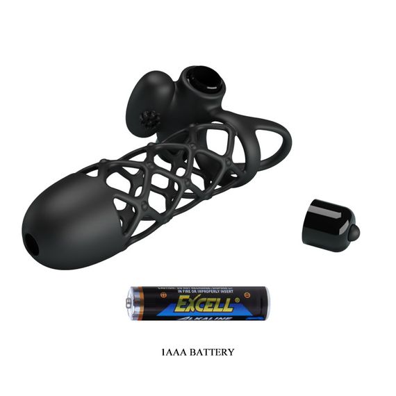 Насадка на член - Pretty Love Penis Sleeve I Black sexstyle | Зображення 5