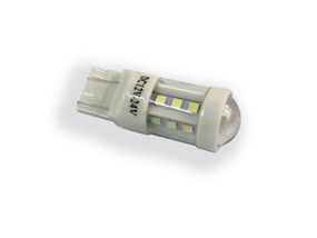 Світлодіодна лампа StarLight T20 15+3 діодів SMD WX3x16d 1157 12-24 V WHITE кераміка + лінза