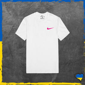 Футболка унісекс Nike найк футболка з бавовни базова Білий, XS/S