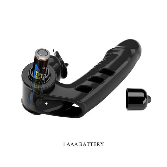 Насадка на палец - Pretty Love Corbin Finger Vibrator Black sexstyle | Зображення 7