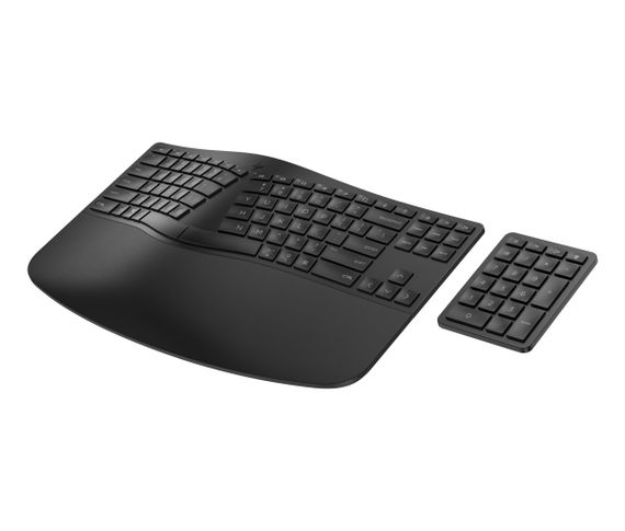 Клавиатура мембранная HP 960 BLK Ergonomic split-zone 7E755AA | Зображення 3