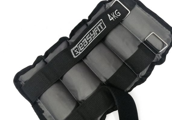 Обтяжувачі EasyFit 2 х 4 кг для ніг та рук з металом (EF-AWTМ-400) | Зображення 2
