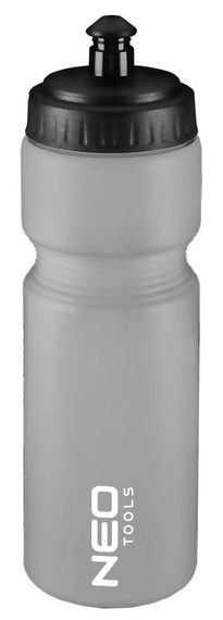 Пляшка для води Neo Tools для велосипеда, 700мл, довжина 23.5 см, LDPE, сірий (91-010)