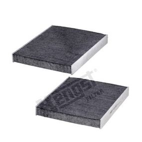 Фильтр салона угольный компл. BMW 5/6/7 08-, Hengst, E2978LC-2,