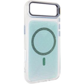 Чохол TPU+PC Jewel Sparkle with Magnetic Fit для Apple iPhone 17 Air (6.5") Aqua Blue