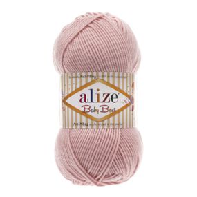 Пряжа Alize Baby Best No 161 (Алізе Бебі Бест) – 10% Бамбук, 90% Антипілінг Акрил, 100г/240м