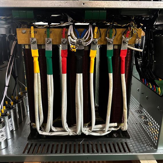 ДБЖ ONLine 3-ФАЗНИЙ RITAR GP-33-40KVA, 384Vdc, під зовнішнім AKB (664*865*1548 mm), 362 кг | Зображення 8