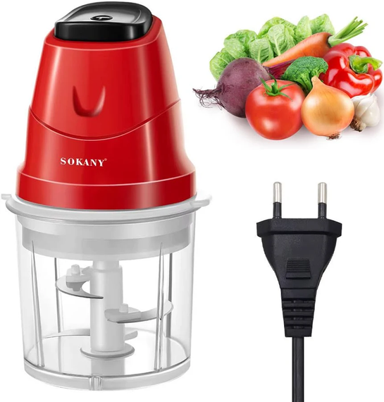 Кухонный измельчитель SOKANY SK-06009, 0.7л, 250вт | Зображення 6