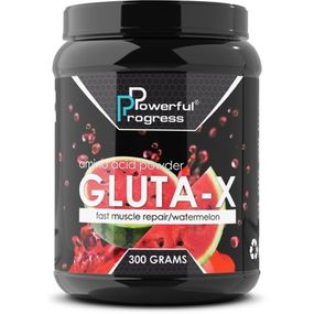Глютамін для спорту Powerful Progress Gluta Х 300 g /30 servings/ Watermelon