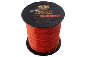 Волосінь для тримера 2,0 мм зірка 450 м СИЛА 5501831