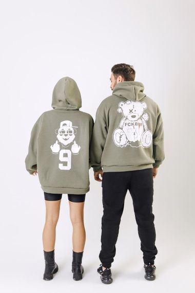 Худі унісекс МА (01) олива | Зображення 3