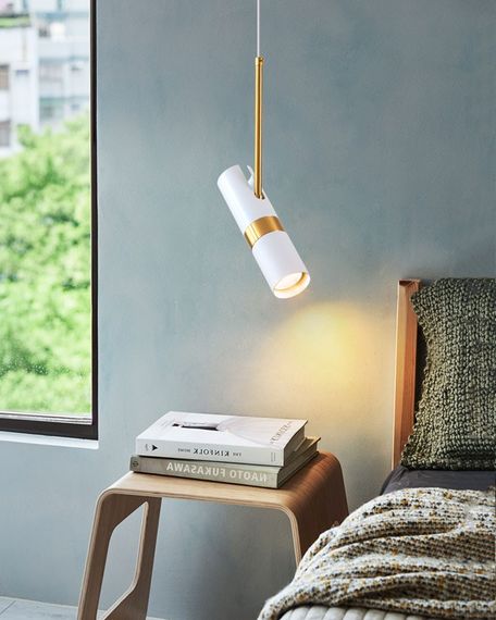 Люстра підвісна на 1 лампочку 26549 Латунь 45-140х10х10 см.