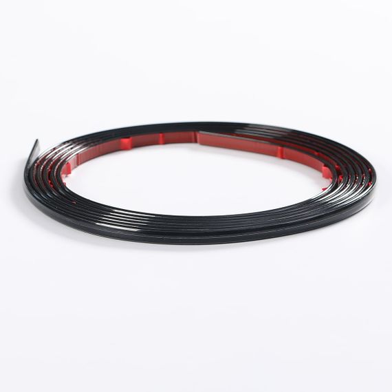 D-образний молдінг 3м х 8мм х 4мм Чорний (D) SW-00001553 | Зображення 6