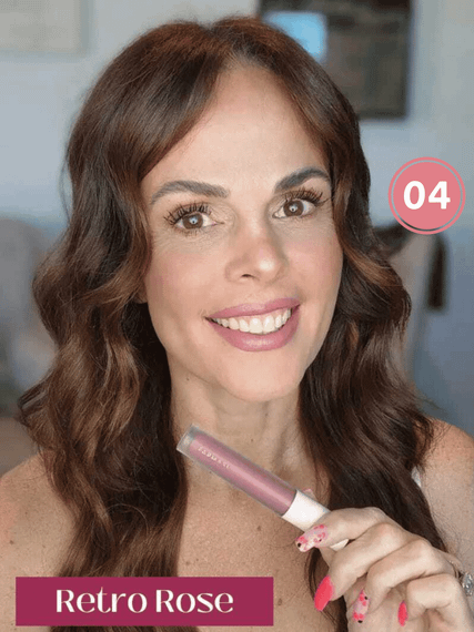 Рідка Матова Помада Farmasi 04 Retro Rose 4 г | Зображення 1