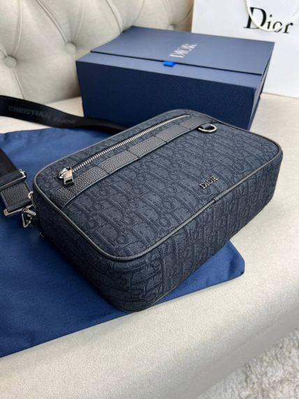 Месенджер чорний Dior Safari Black c882 | Зображення 6