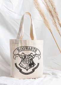 Еко сумка шопер Мерч Крафт Дизайн 34х38см ручка 60см з принтом Hogwarts 04