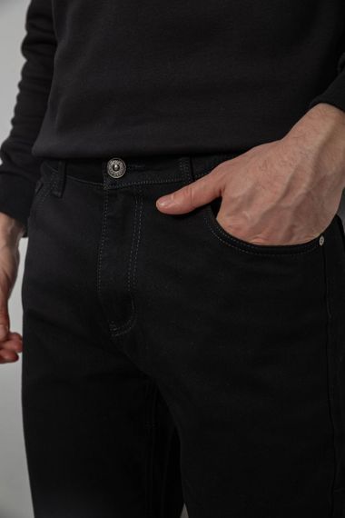 Джинсы мужские, цвет черный, 244RW20 | Зображення 4