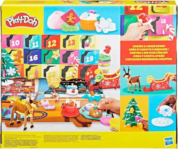 Play-Doh Holiday Advent Calendar 2025 Праздничный Адвент-календарь Оригинал Hasbro | Зображення 2