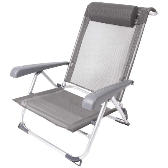 Крісло розкладне Bo-Camp Saint-Tropez Grey (1204796) | Зображення 3